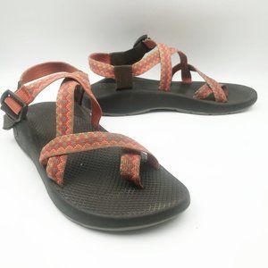 CHACO Z/2 Classic Orange Hiking Sandals Womens 11